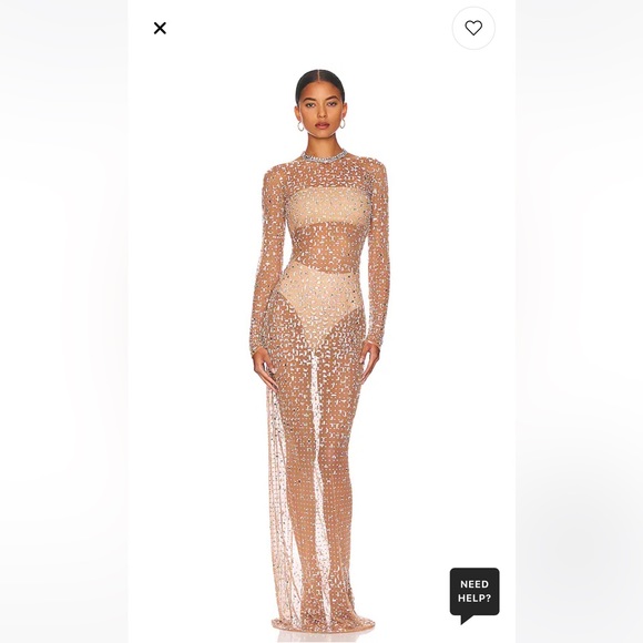 NUDE VINCI SEQUIN DRESS from REVOLVE - Picture 6 of 8